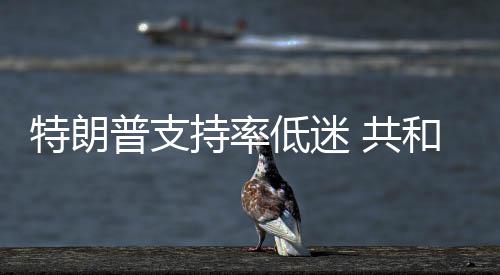 普支特朗低迷重区持率冲刺 共和党划选
