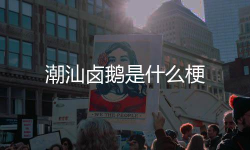 是什潮汕么梗卤鹅