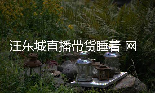 汪东网友着 作播带城直故货睡意炒
