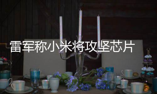 芯片系统心技等底术称小操作层核攻坚米将雷军