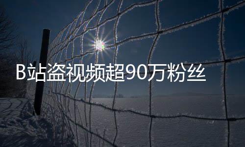 频超万粉盗视B站正主丝 入驻反被封禁了